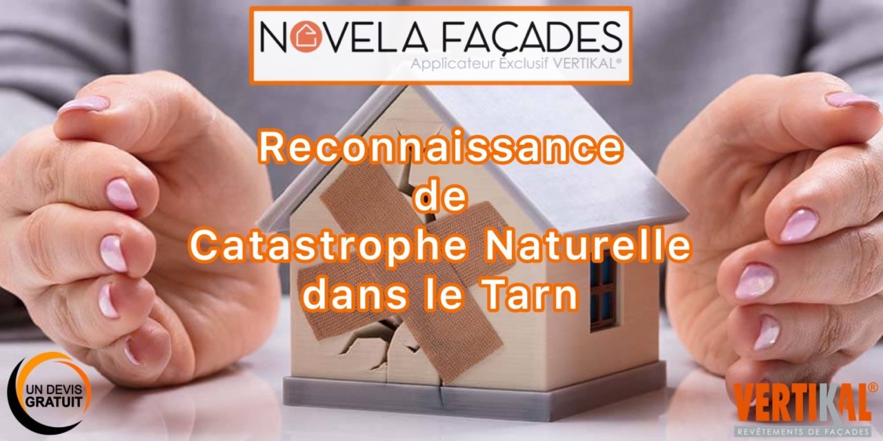 Reconnaissance de catastrophe naturelle dans le Tarn