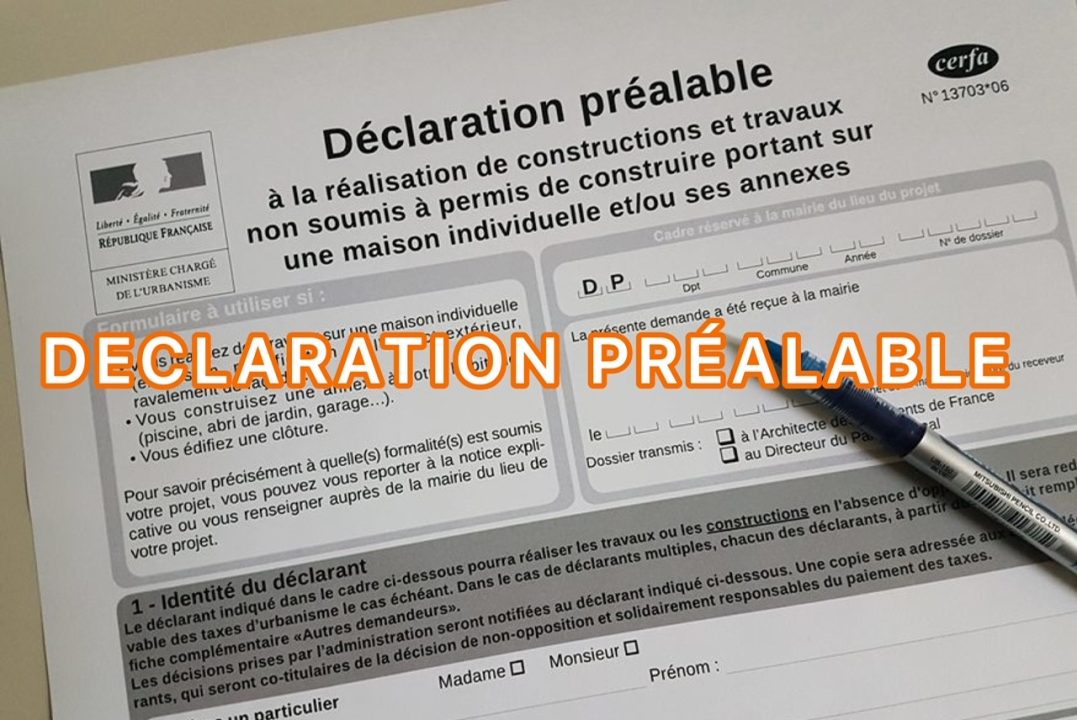 Déclaration préalable, Novela Façades.