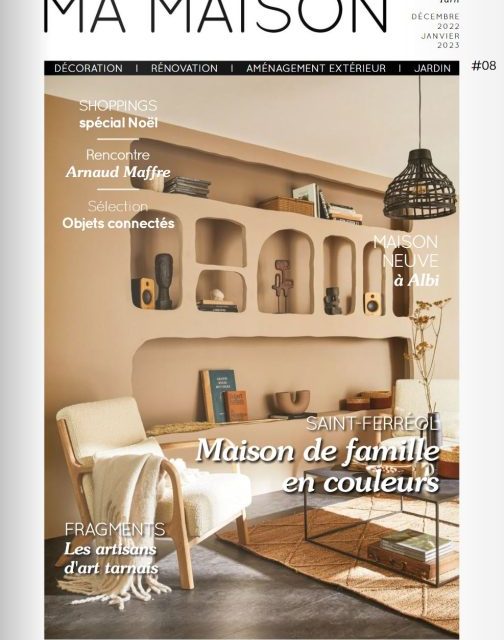 Novela Façades dans MA MAISON magazine