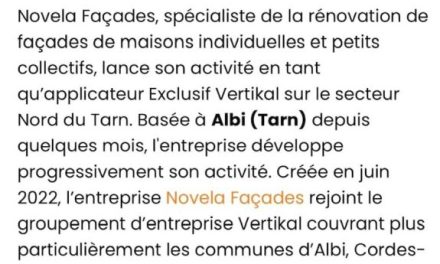 VERTIKAL® et Novela Façades Dans Entreprises Occitanie